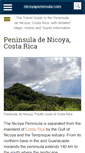 Mobile Screenshot of nicoyapeninsula.com
